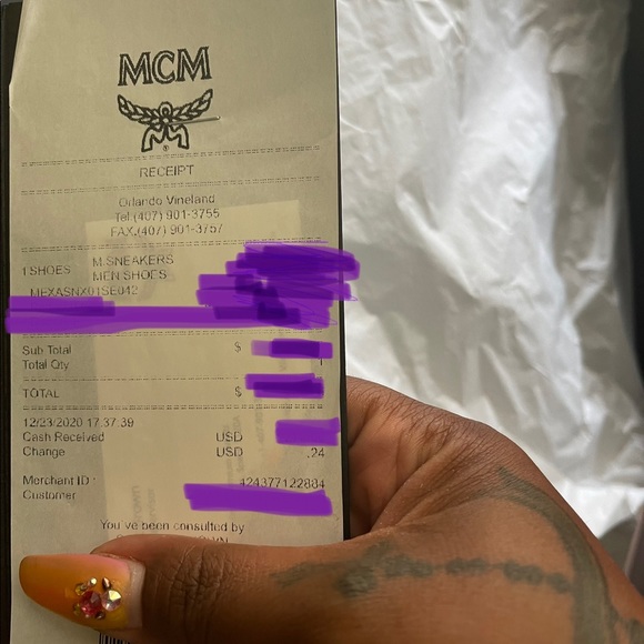 NIB MCM MEX Men sneakers sz 9 - Picture 5 of 8